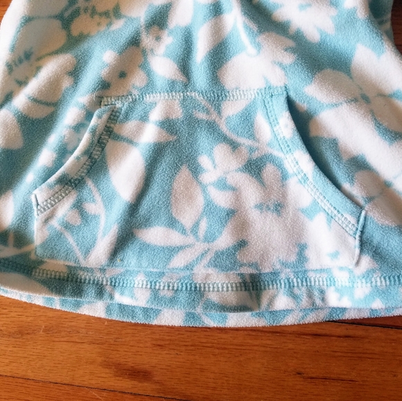 Floral fleece hoodie - Picture 5 of 5